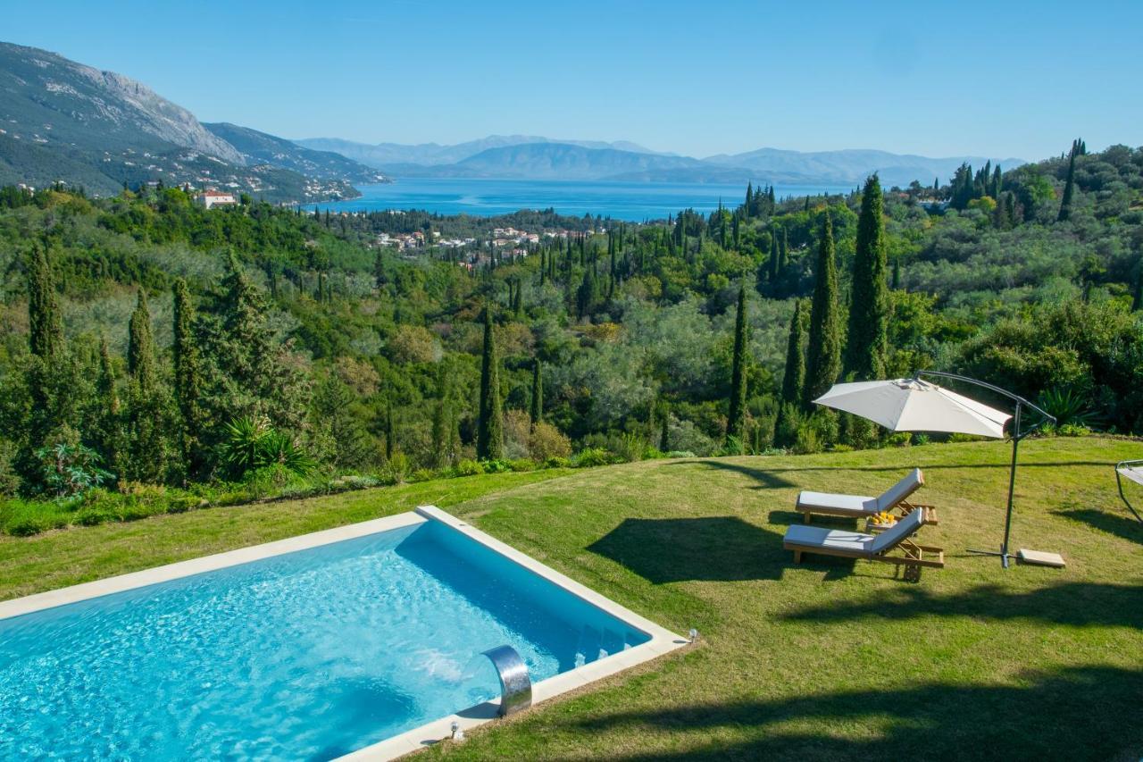 Ionian Sea View Villa By Whitedreamvillas Kato Korakiana Luaran gambar